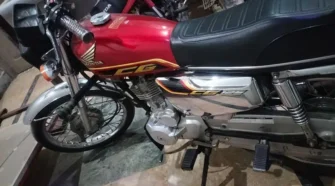 HONDA CG 125 registration all Punjab computer wise number platein